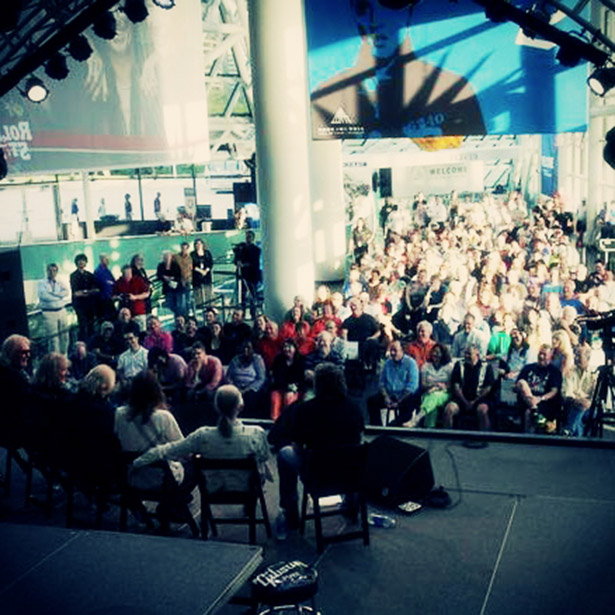 The Auditorium and audience at Rock Hall