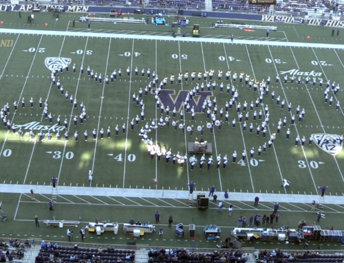 University of Washington Husky Marching Band tribute to YES featuring Alan White
